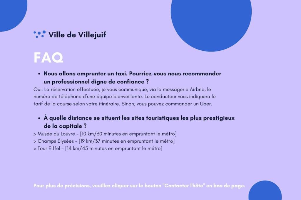 Appartement Avec Parking Et Terrasse Metro 7 Et Paris Villejuif Kültér fotó